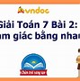 2 Tam Giác Bằng Nhau Tiếng Anh Là Gì