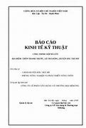 Mẫu Thẩm Định Báo Cáo Kinh Tế Kỹ Thuật