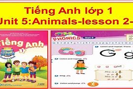 Tiếng Anh Lớp 2 Unit 5 Lesson 1