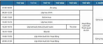 Trại Hè Philippines 2022 Ở Chicago Time Table Pdf